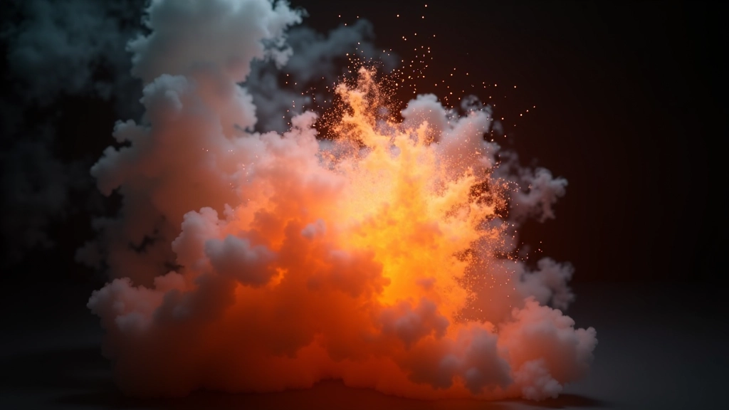 Colorful gradient and light effects rendered in real-time, representing shader output visualization