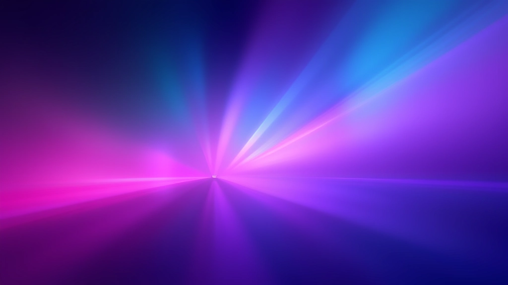 Colorful gradient and light effects rendered in real-time, representing shader output visualization